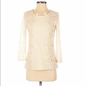 Anthropologie Lace Top